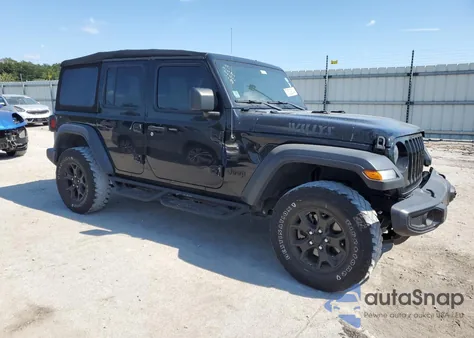 2021 Jeep Wrangler Unlimited Sport z USA, uszkodzony, nr VIN 1C4HJXDN3MW630919